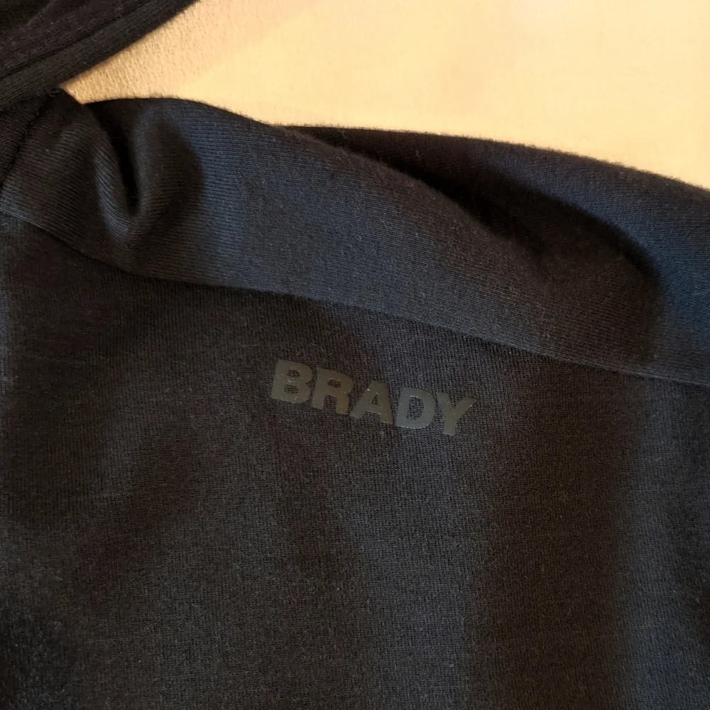 NWT Brady Brand Train Full Zip Hoodie Mens XXL Jacket Micro Modal Black